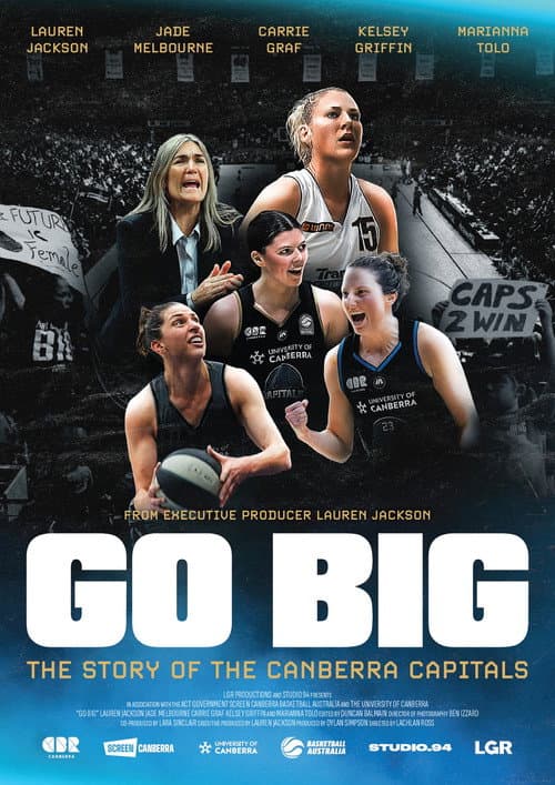 Poster for Go Big: The Story of the Canberra Capitals
