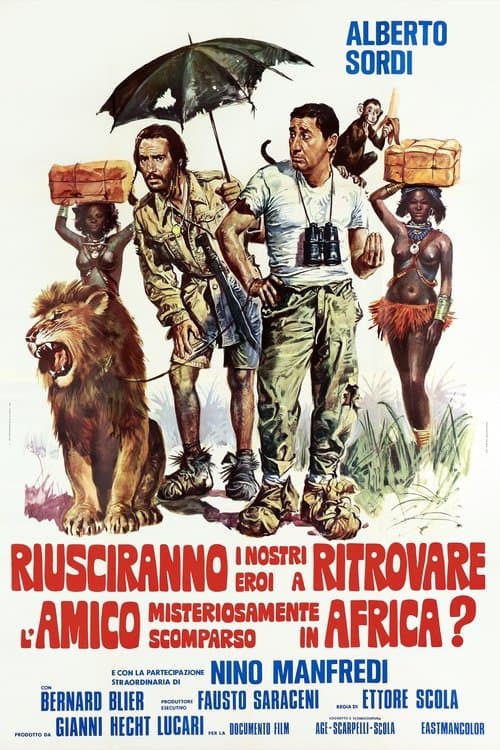 Poster for Will Our Heroes Be Able to Find Their Friend Who Has Mysteriously Disappeared in Africa?