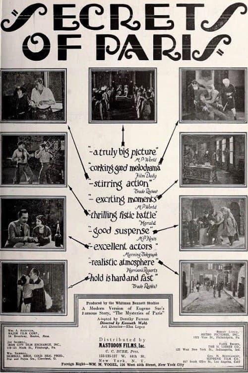 Poster for Secrets of Paris