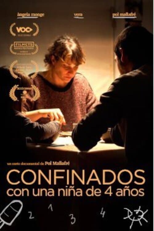 Poster for The Reality of Confinement with a four-year-old