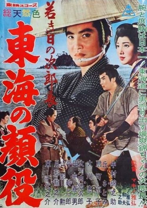Poster for Jirocho’s Days of Youth: Boss of the Tokai Region