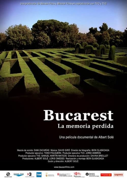 Poster for Bucarest, la memòria perduda