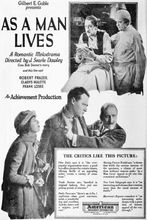 Poster for As a Man Lives