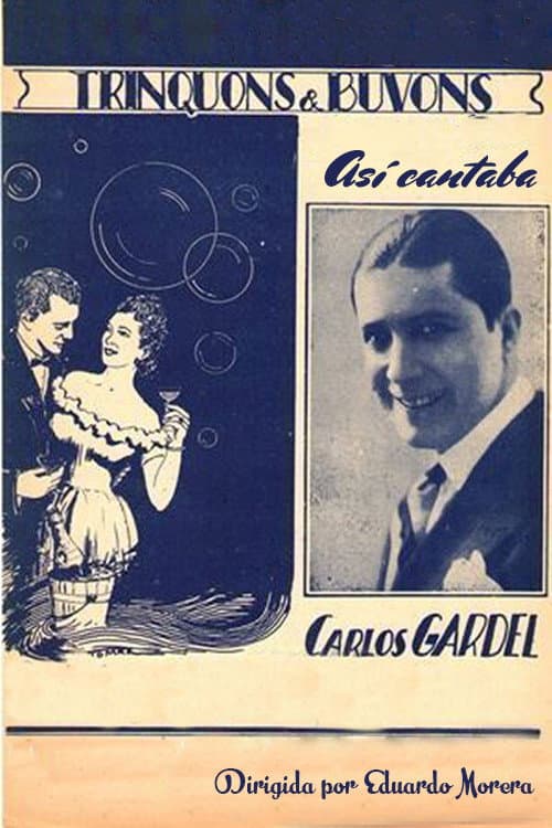 Poster for Así cantaba Carlos Gardel