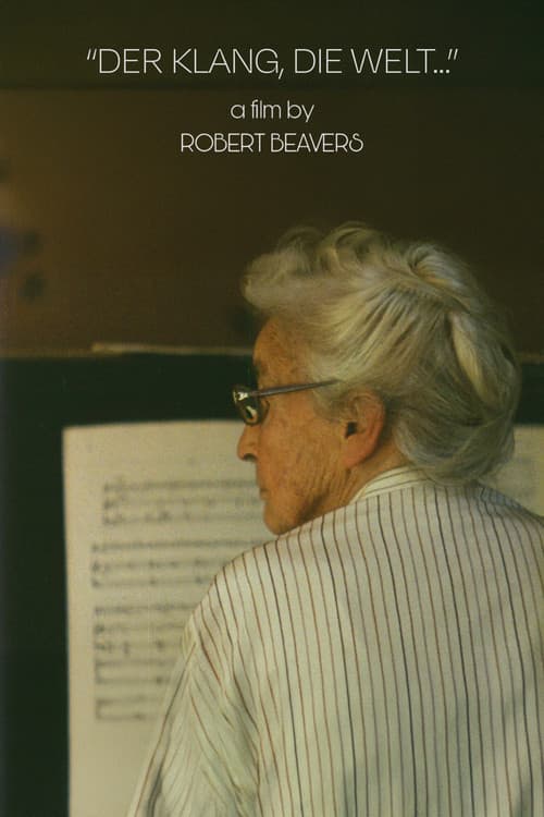 Poster for “Der Klang, die Welt…”