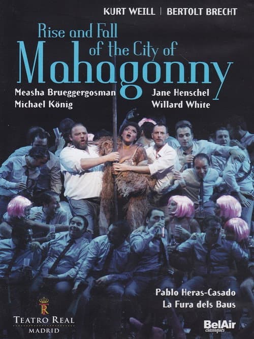 Poster for The Rise and Fall of the City of Mahagonny