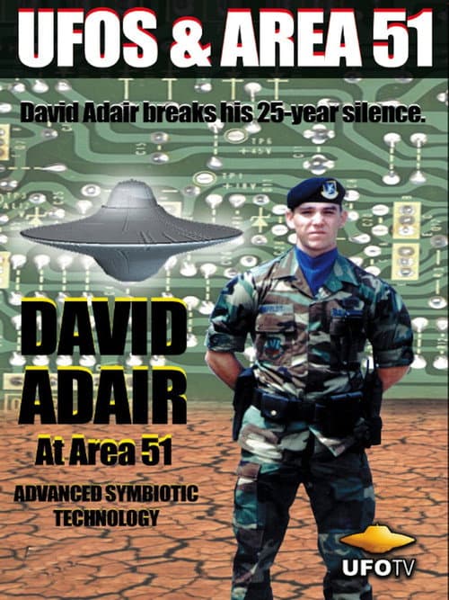Poster for David Adair at Area 51 - Advanced Symbiotic Technology