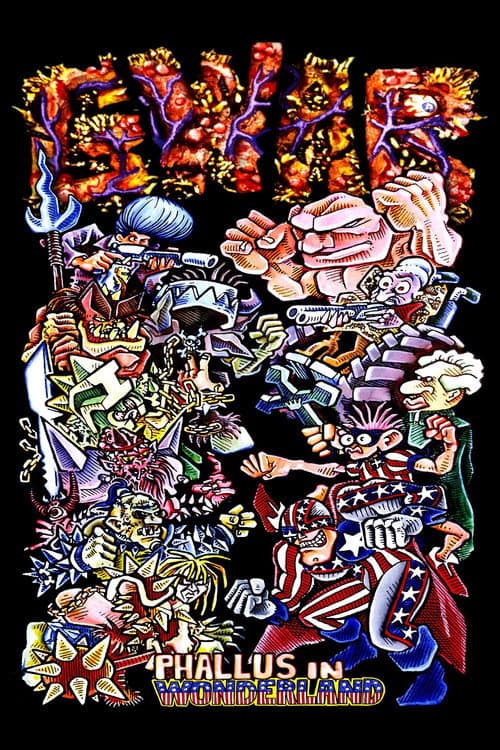 Poster for GWAR: Phallus in Wonderland