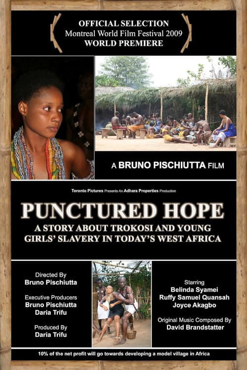 Poster for Punctured Hope: A Story About Trokosi and the Young Girls' Slavery in Today's West Africa