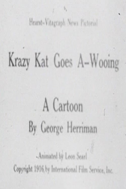 Poster for Krazy Kat Goes A-Wooing