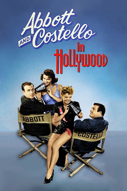 Poster for Bud Abbott and Lou Costello in Hollywood