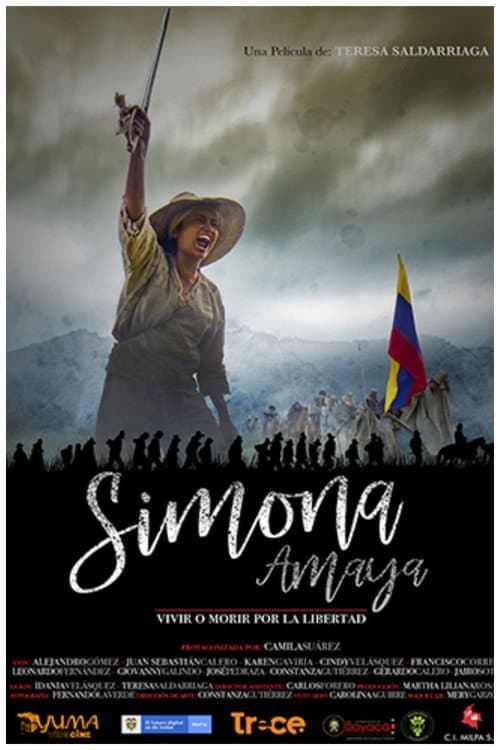 Poster for Simona Amaya, Vivir o Morir por la Libertad
