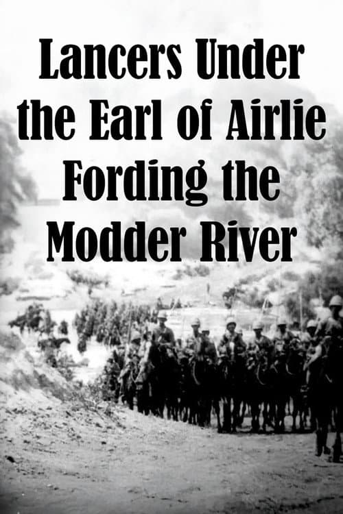 Poster for Lancers Under the Earl of Airlie Fording the Modder River