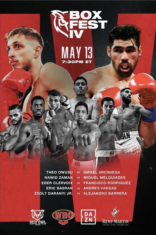 Poster for Zsolt Daranyi Jr. vs. Alejandro Barrera