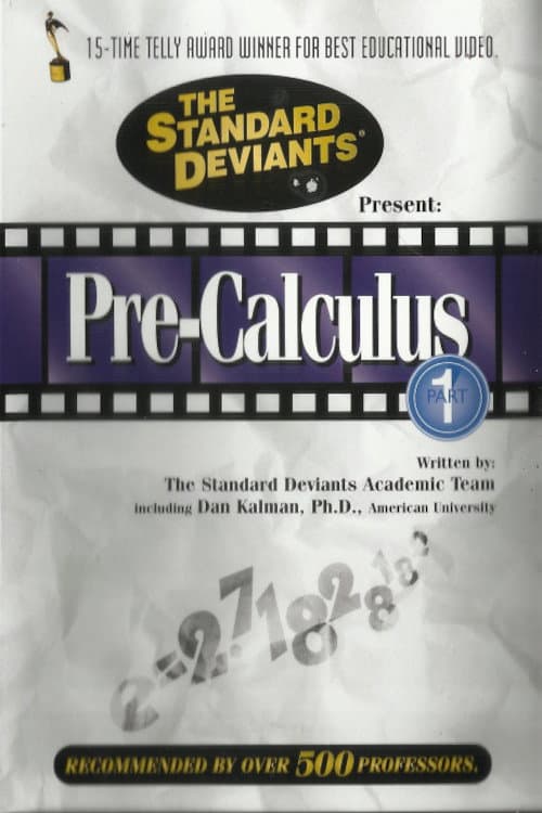 Poster for Pre-Calculus, Part 1: The Standard Deviants