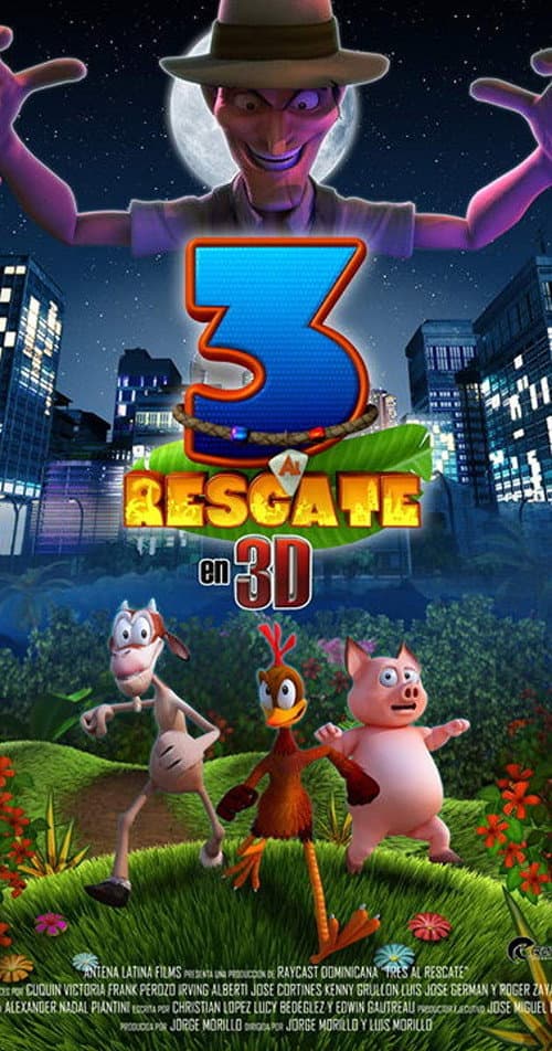 Poster for 3 al Rescate