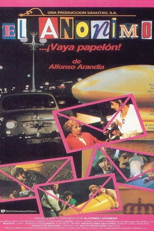 Poster for El anónimo... ¡vaya papelón!