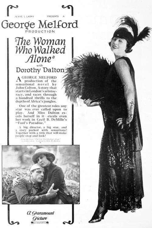 Poster for The Woman Who Walked Alone