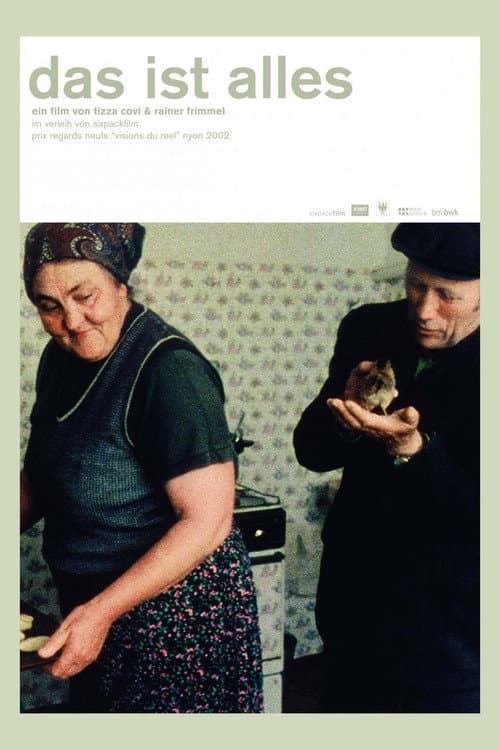 Poster for Das ist alles