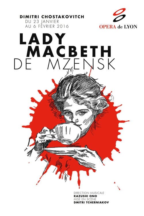 Poster for Chostakovitch: Lady Macbeth de Mzensk