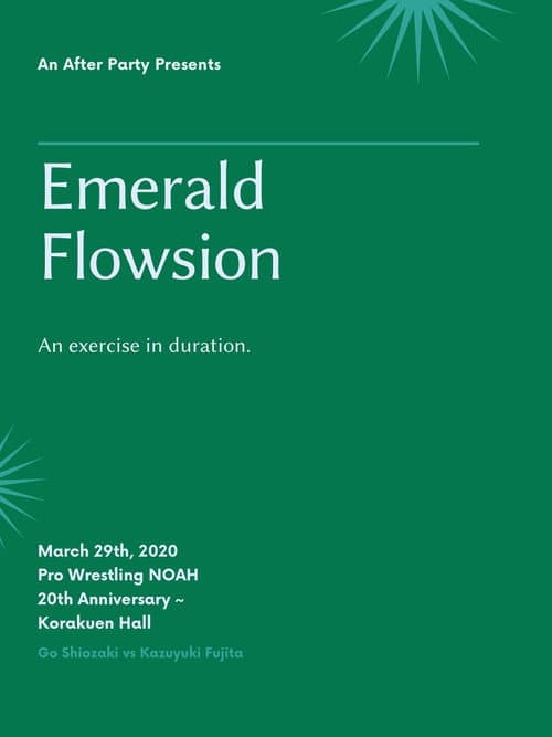 Poster for Emerald Flowsion