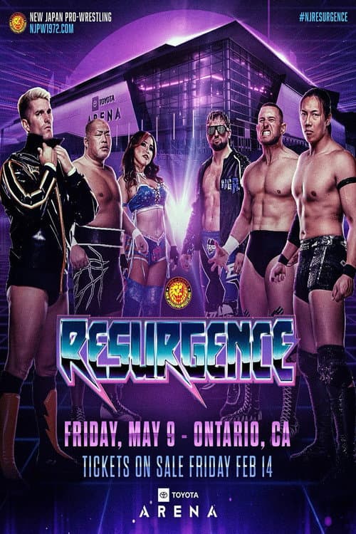 Poster for NJPW Resurgence 2025