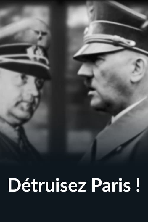 Poster for Détruisez Paris !