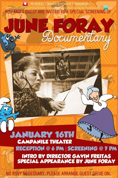 Poster for The One and Only June Foray