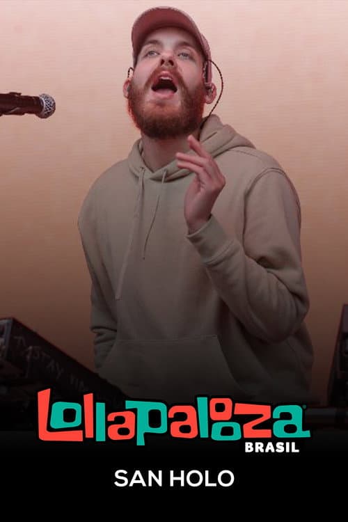 Poster for San Holo: Lollapalooza Brasil 2025