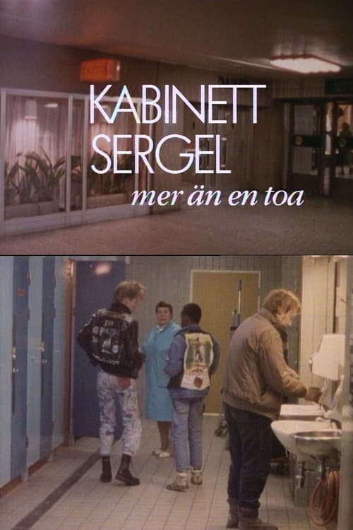 Poster for Kabinett Sergel - mer än en toa