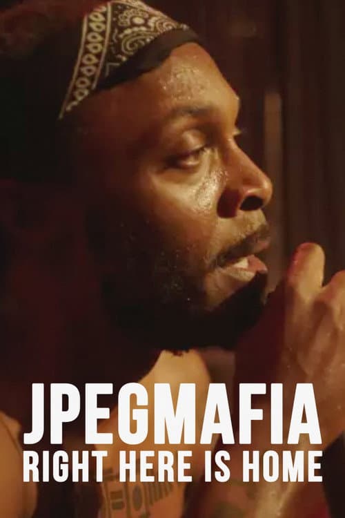 Poster for JPEGMAFIA - Right Here Is Home