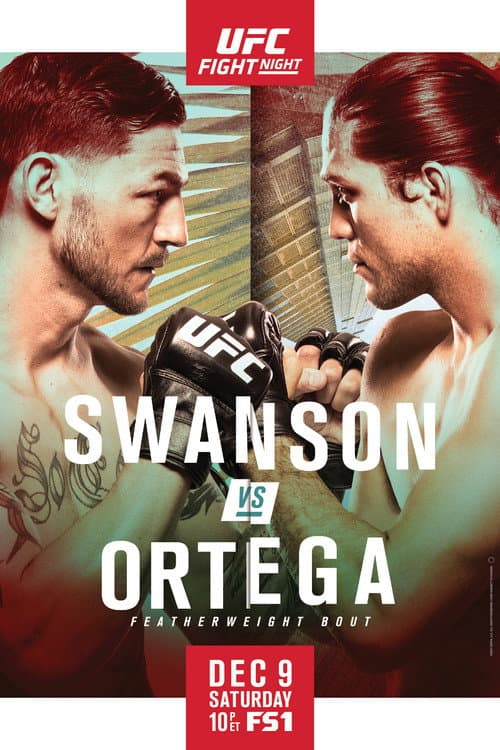 Poster for UFC Fight Night 123: Swanson vs. Ortega