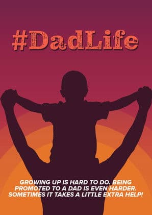 Poster for #DadLife