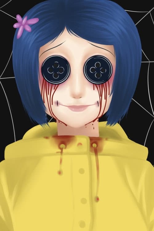 Poster for Coraline: Creepy Coraline