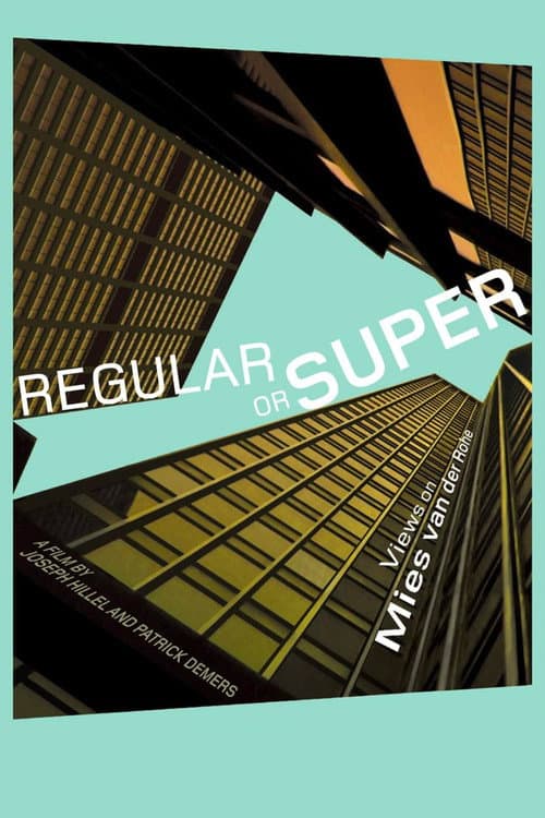 Poster for Regular or Super: Views on Mies van der Rohe