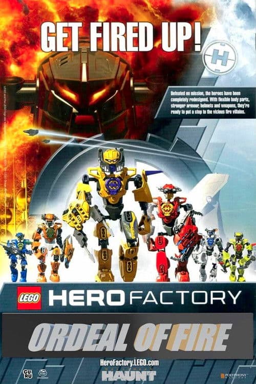 Постер до фільму «LEGO Hero Factory: Ordeal of Fire»