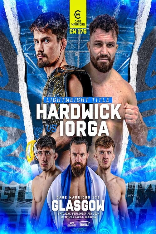 Poster for Cage Warriors 176: Glasgow