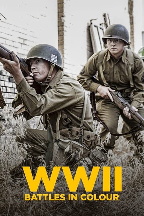 Poster for WWII Battles in Colour