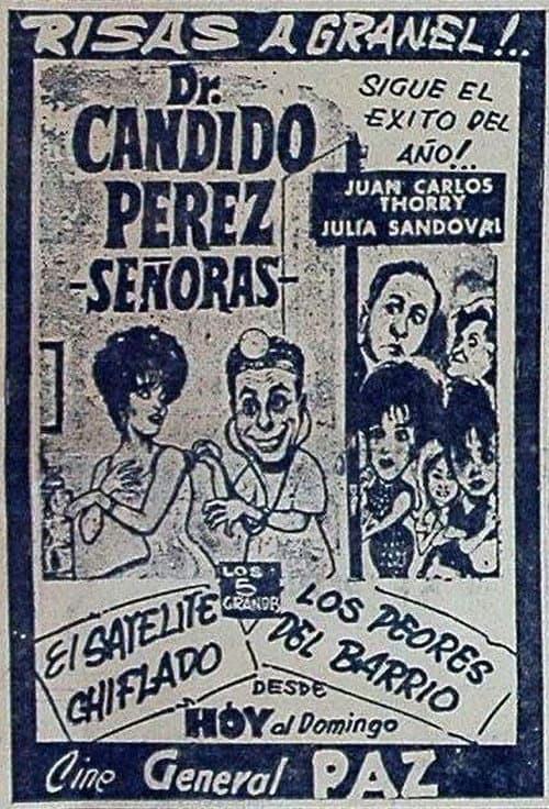 Poster for Dr. Cándido Pérez, señoras