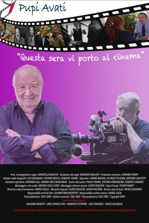 Poster for Pupi Avati: Questa sera vi porto al cinema