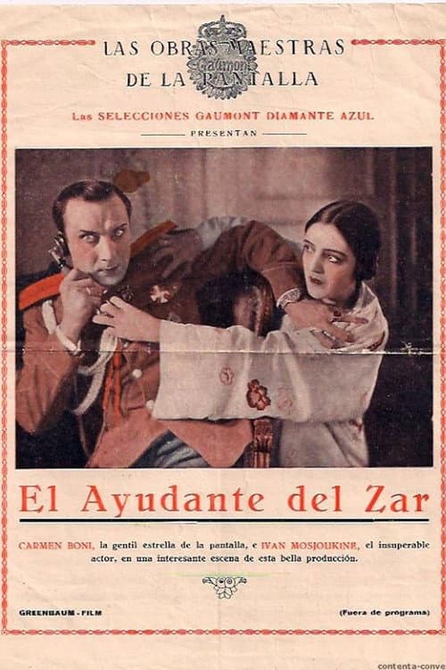Poster for The Adjutant of the Czar