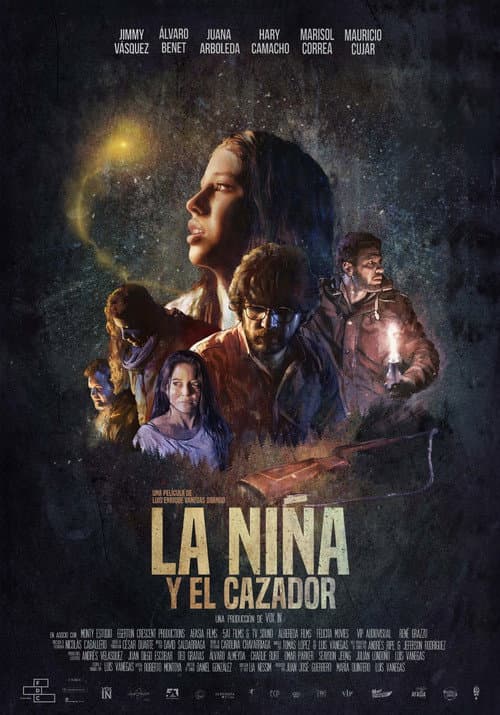 Poster for La niña y el cazador