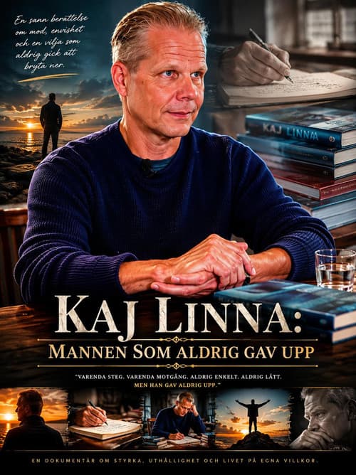 Poster for Kaj Linna: Mannen som aldrig gav upp