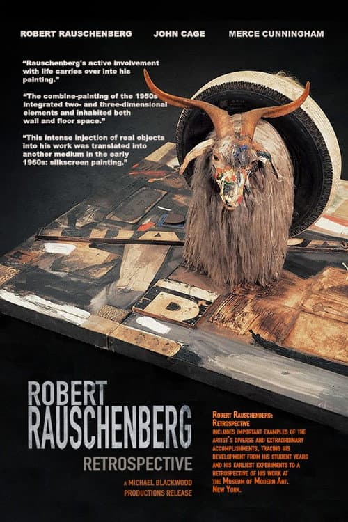 Poster for Robert Rauschenberg: Retrospective