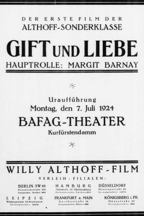 Poster for Gift und Liebe