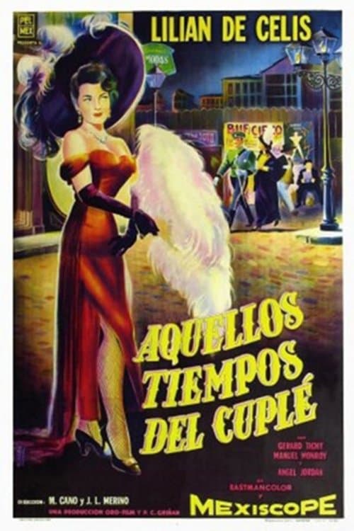 Poster for Aquellos tiempos del cuplé