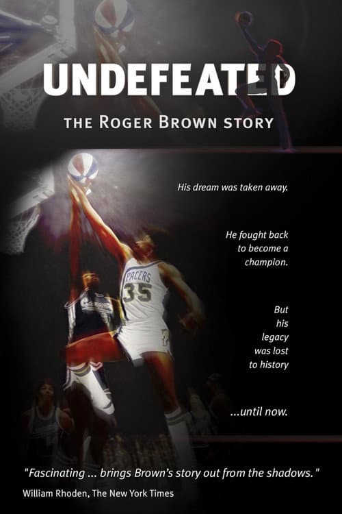 Poster for Undefeated: The Roger Brown Story