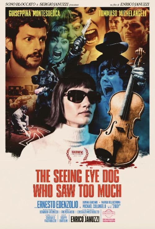Poster for The Seeing Eye Dog Who Saw Too Much