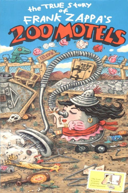 Poster for The True Story of Frank Zappa's 200 Motels