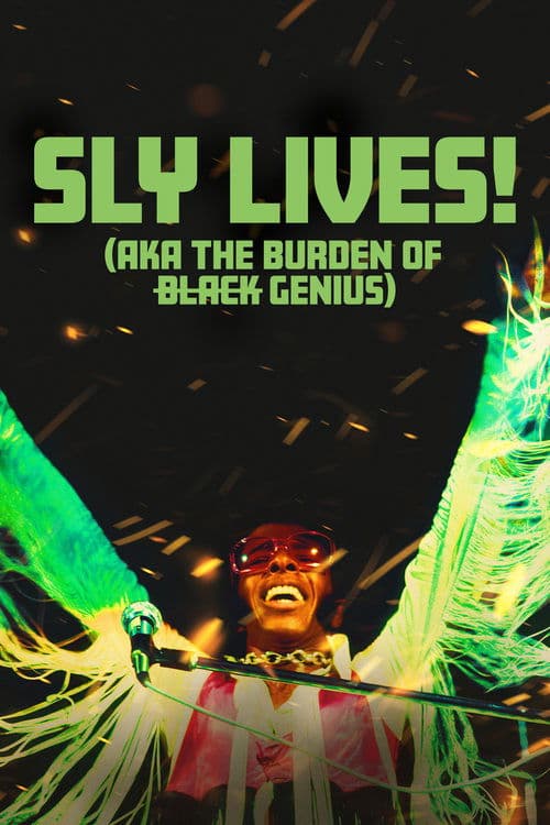 Poster for SLY LIVES! (aka The Burden of Black Genius)